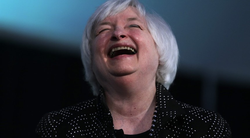 HOLD ON THERE: Yellen says not ALL deposits at ALL banks are "insured"