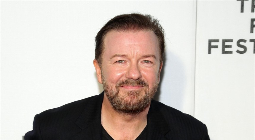 Ricky Gervais Says He'll Be Asleep During Tonight's Oscars; Shares How He'd Open if Hosting