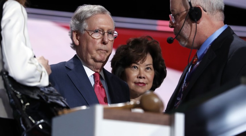 Elaine Chao is a Pox On The GOP --  Mitch McConnell Keeps Putting Her in Positions To Do Damage So He Should Pay The Price