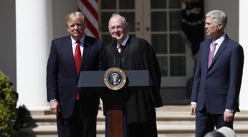 CNN: Friends seem to think Anthony Kennedy will retire no later than next summer