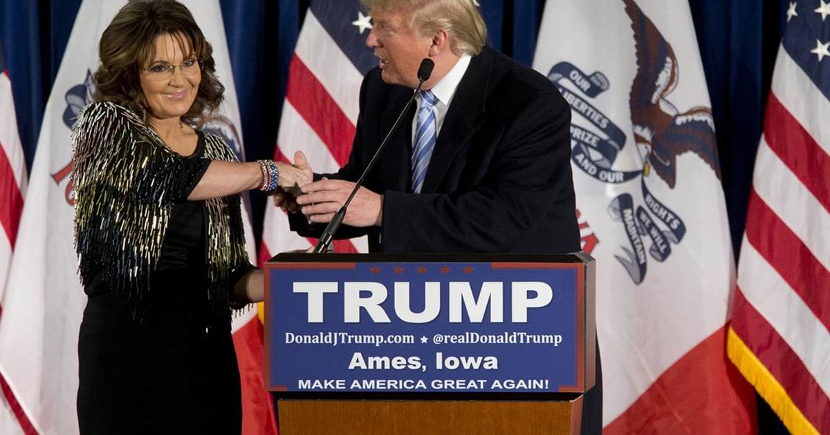 Trump Just Gave Sarah Palin His 'Complete' Endorsement for Congress in AK - Vimarsana News