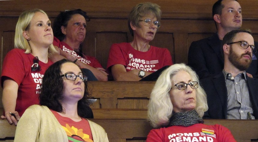 Kansas school board pushes Moms Demand Action talking points