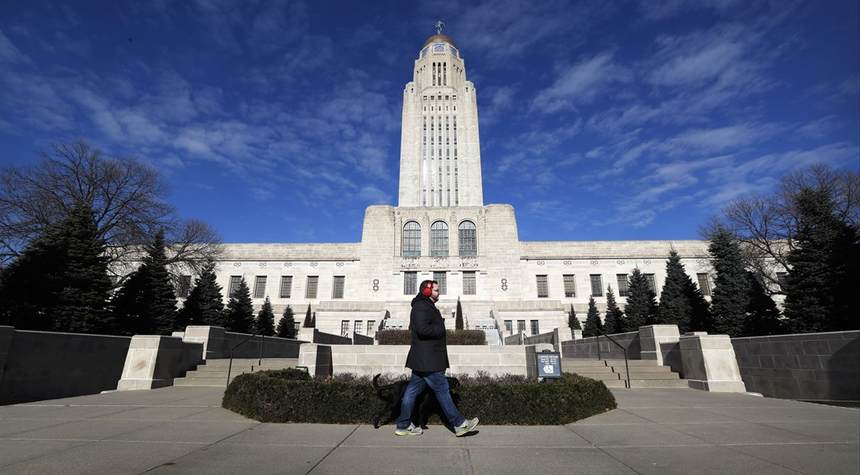 Gun control activist banned from Nebraska state capitol after permitless carry meltdown