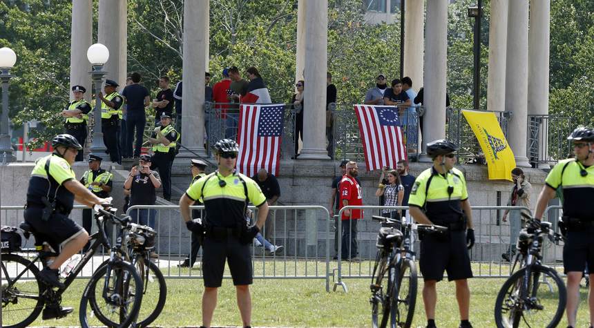 Boston rally demonstrated the left's intolerance of free speech