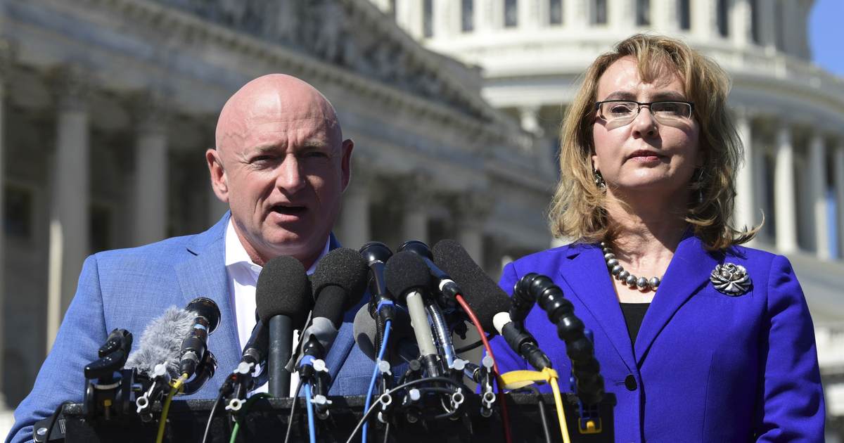 Giffords Can't Hide From Their Founder's "No More Guns" Demand - Vimarsana News