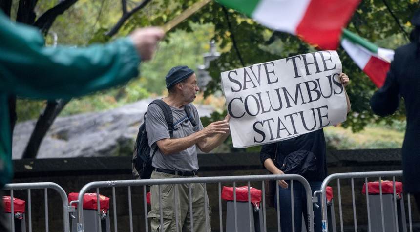 College Professor on Stolen Land Accuses Columbus of Symbolizing 'White America'