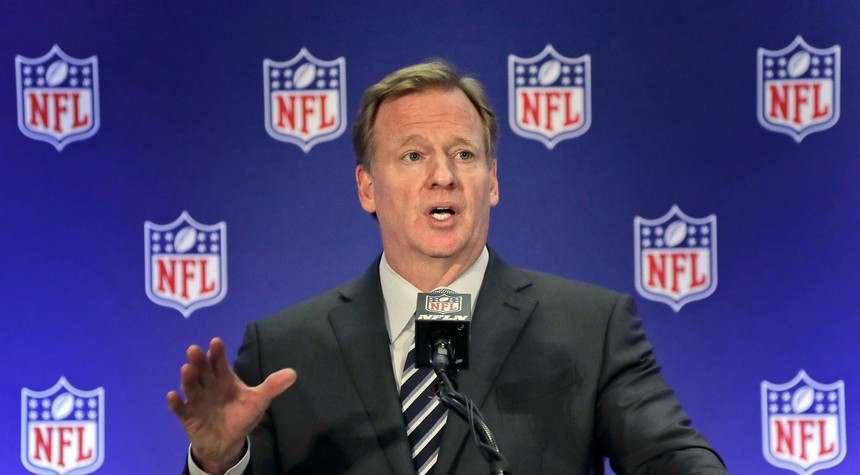 No, Really: NFL's Goodell Upset Over 'Misrepresentation' of 'Patriotic' Anthem Kneelers