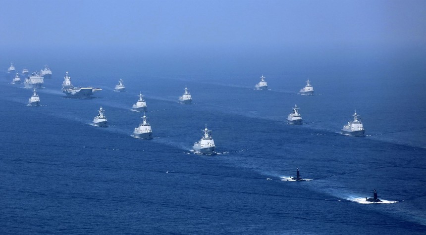 As China's Blue-Water Navy Continues Massive Expansion, US Navy Secretary Says Climate Is His 'Top Priority'