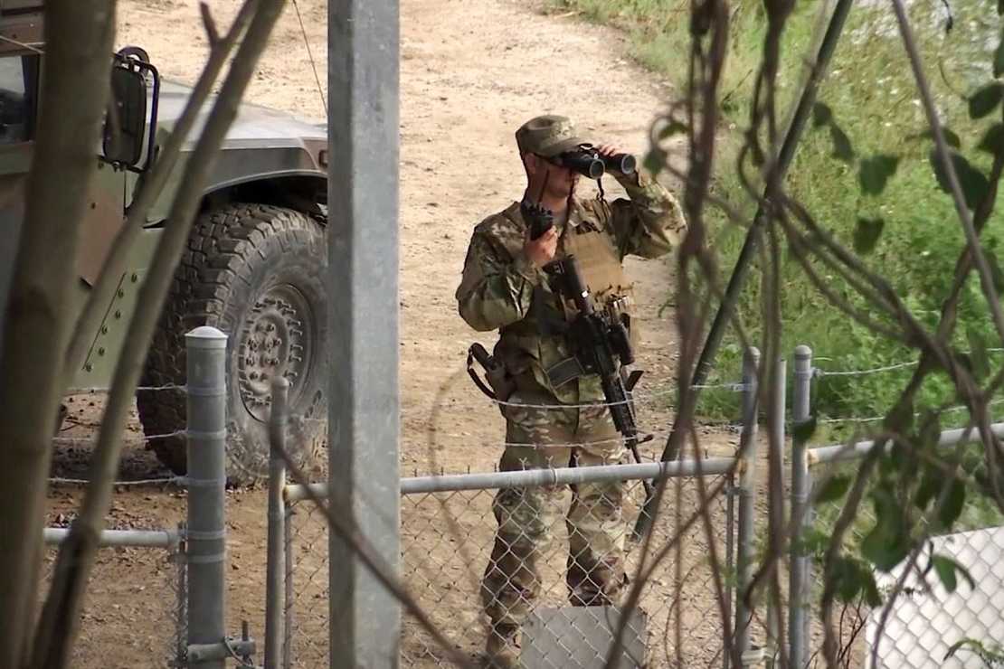 Texas National Guard Arrives in El Paso