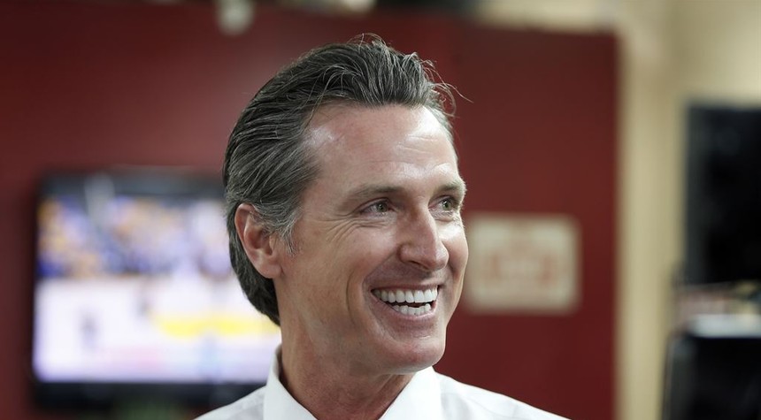 BREAKING: It Looks Like Gavin Newsom's Been Located - at an Ostentatious Getty Wedding