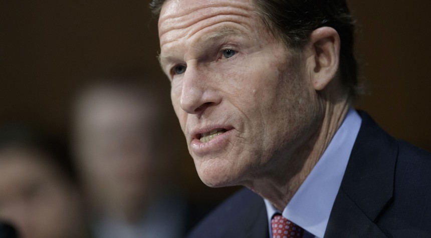 Sen. Blumenthal Denies Knowing Event He Went to Was Communist-Related, but We Have Video