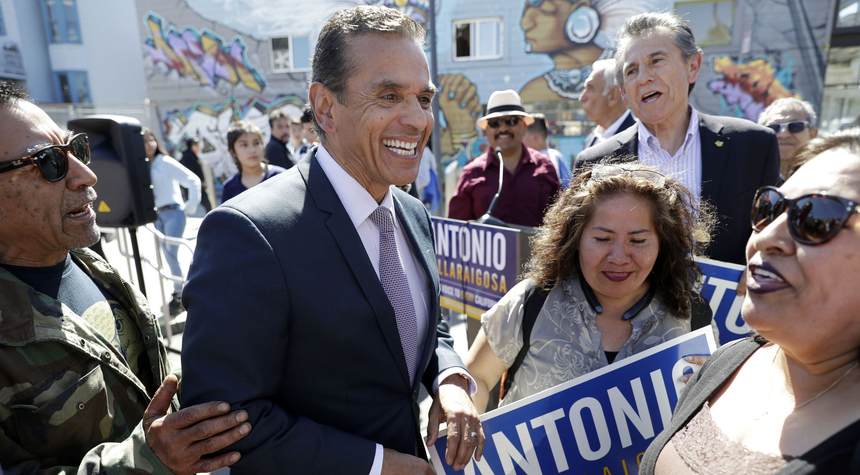 Former Los Angeles Mayor Antonio Villaraigosa May Be Positioning Himself as the Lone Democrat in California's Recall Election