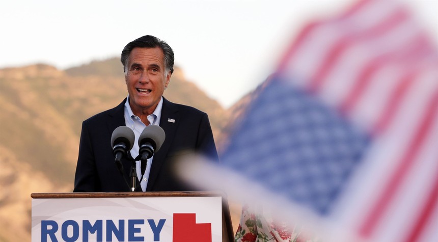 Mitt Romney Urged Biden to Run for President, New Book Says