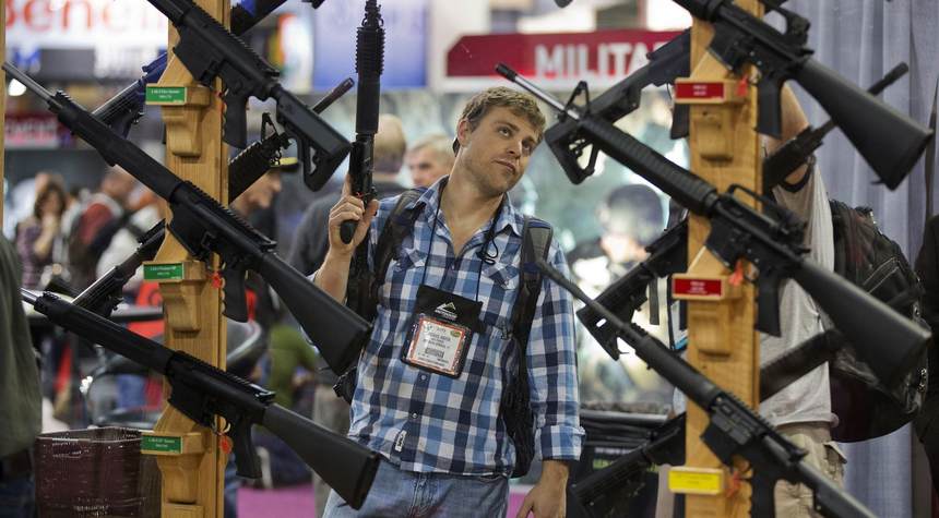 Chinese media shocked no one at gun show talking about shootings