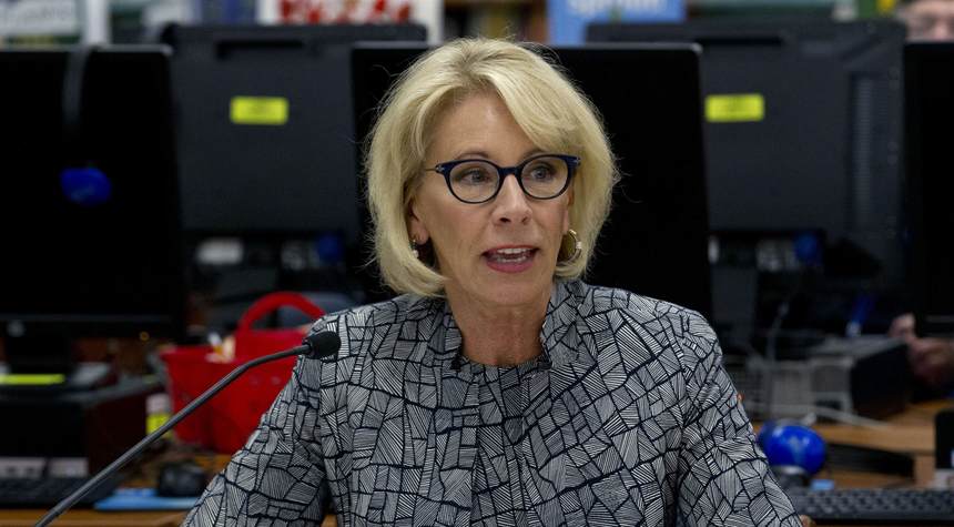 Betsy DeVos: If Schools Won't Reopen Then Perhaps Families Should Get Those Education Funds Directly