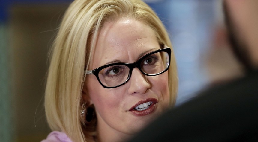 Kyrsten Sinema Doubles Down on Owning the Libs