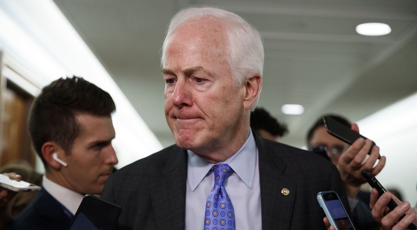 John Cornyn Tries to Gaslight Conservatives That He Was a Tough Negotiator With Gun-Grabbing Democrats and Not Just a Chump