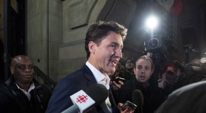 Justin Trudeau Calls 45-Mile-Long Truckers Convoy Small and Fringe, and He Is Dead Wrong