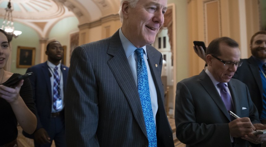Is NBC News trying to get the GOP base to turn on Cornyn?