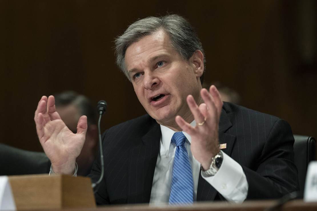 That 'Flight' Christopher Wray Told Senators He Had to 'Catch' Turns Into a Scandal – RedState