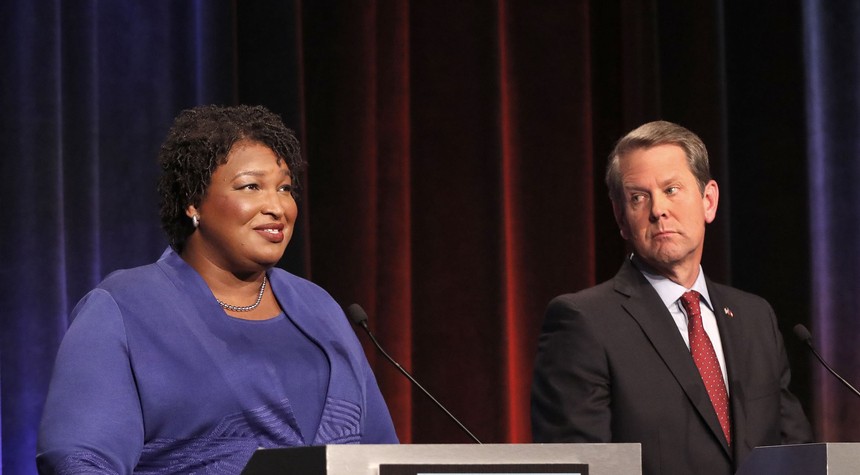 Brian Kemp Goes for the Jugular as Stacey Abrams' Campaign Continues Its Freefall