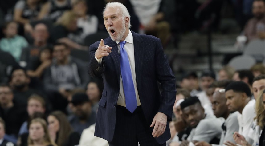 Spurs' coach calls Second Amendment "myth"