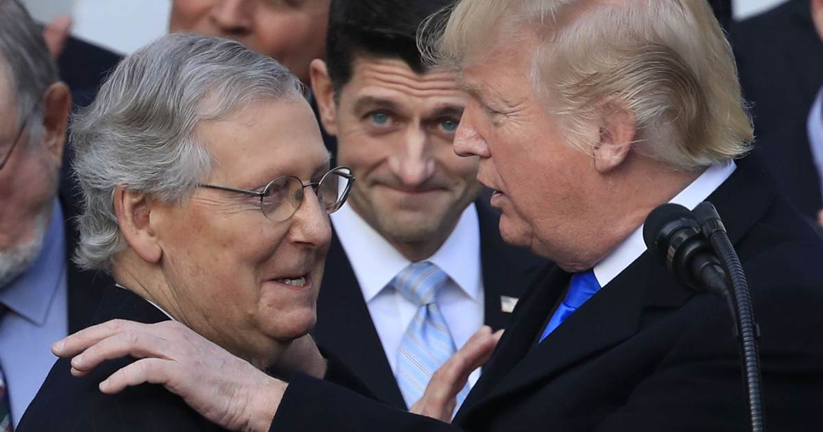 'He Has a DEATH WISH': Trump Blasts McConnell in Controversial Message - Vimarsana News