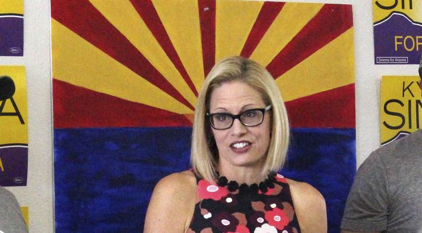 Kyrsten Sinema's Red-Line Is Revealed and Her Colleagues Are Furious