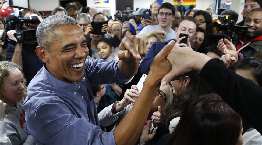 Hundreds at Obama Party, but One Important Person Got the Brush-Off