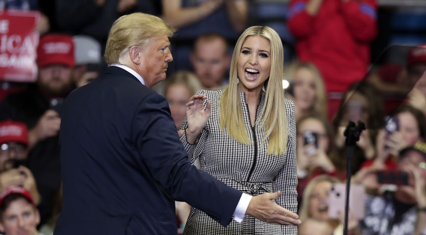 Ivanka: I'm out -- for good