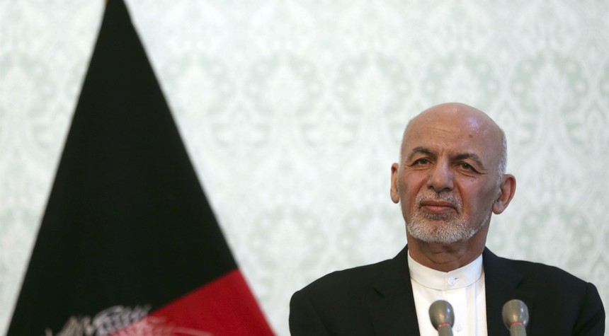 Ashraf Ghani: Don't be silly. Of course I wouldn't steal millions of dollars while fleeing my country