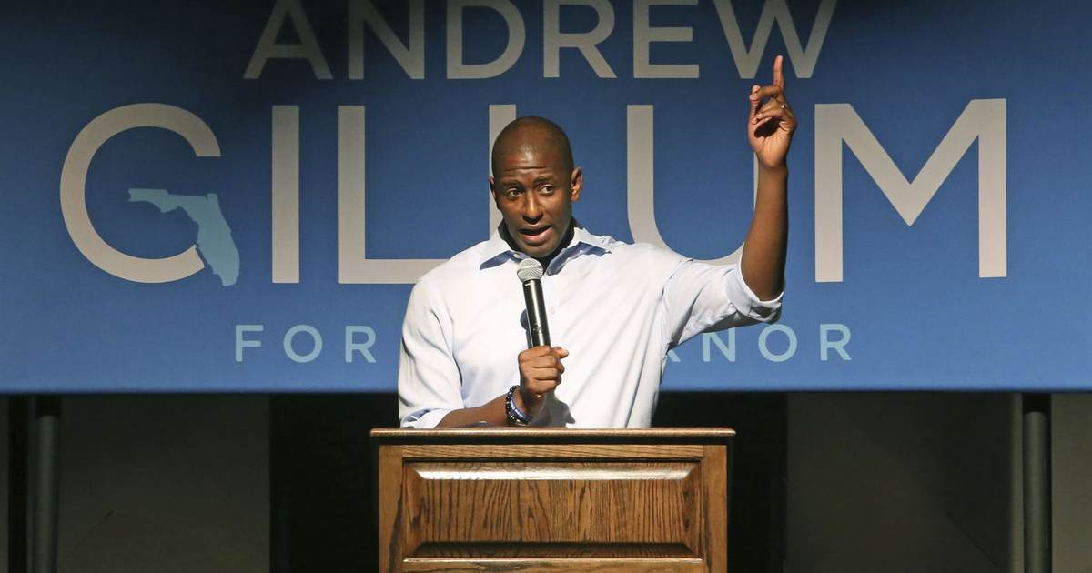 Whoa: Gillum faces 21-count federal indictment for "campaign finance-related" fraud - Vimarsana News