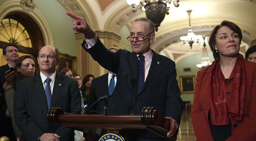 Chuck Schumer and Senate Democrats Throw a Temper Tantrum Over Keeping the Filibuster