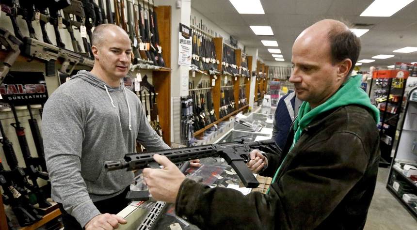 No, gun sales aren't declining due to recent gun control