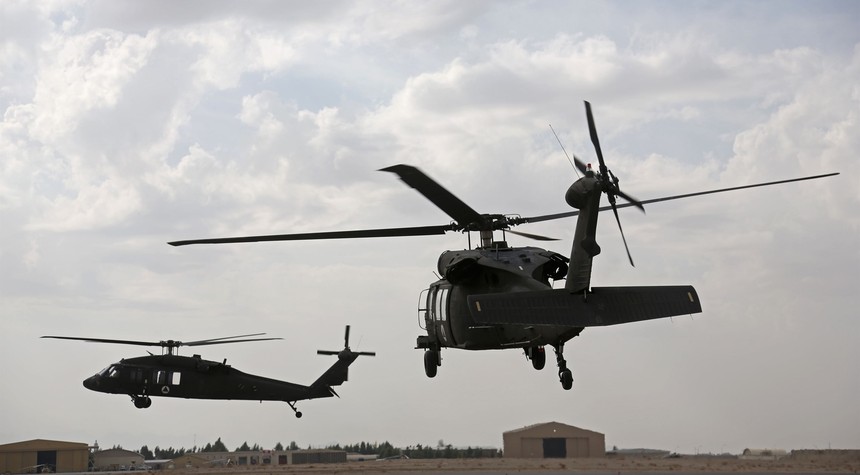Air Force Helicopter Shot At, Forced To Land