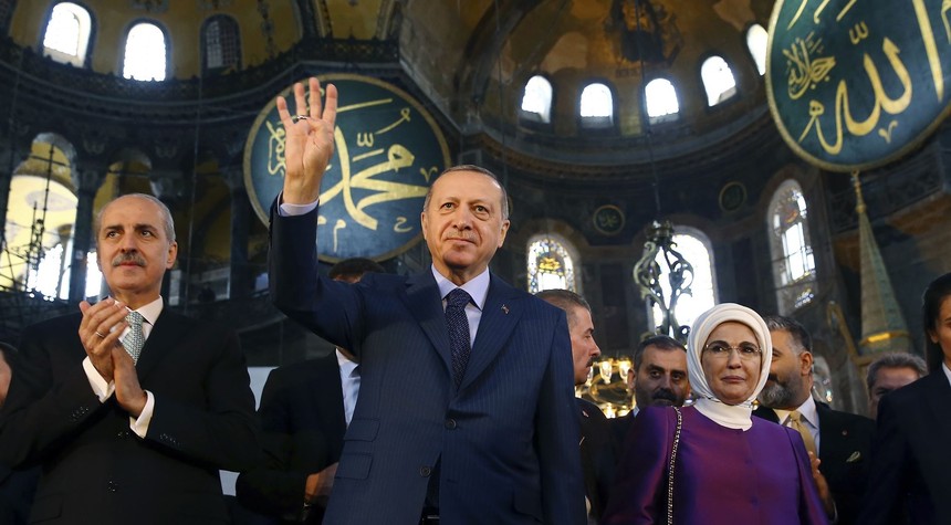 Muslims Scream 'Allahu Akbar' as Hagia Sophia Officially Becomes a Mosque