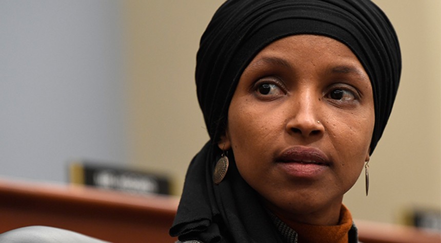 Ilhan Omar Throws a Hissy Fit Over Being Criticized for Israel Remarks