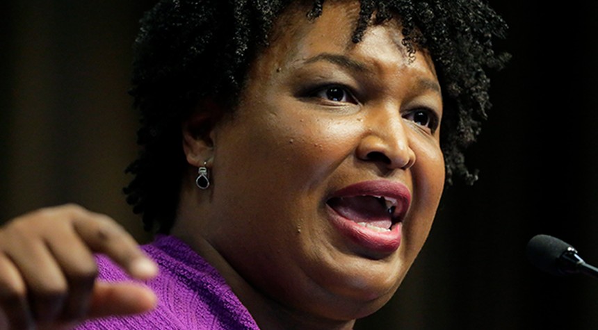 Stacey Abrams Digs the Hole Much Deeper Over Her Deleted Picture