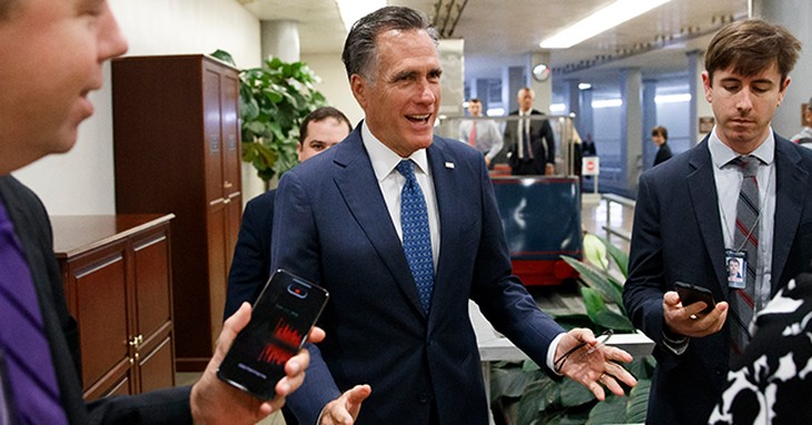 GOP Senator Mitt Romney