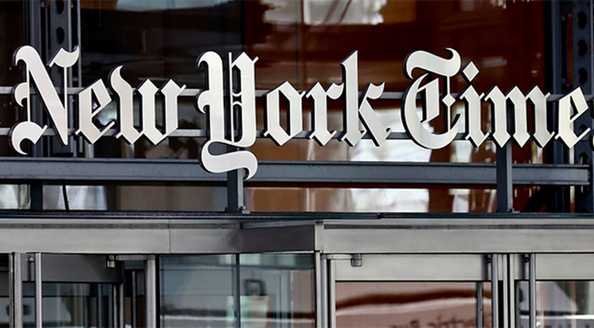 Failing New York Times Caught Publishing More Fake News