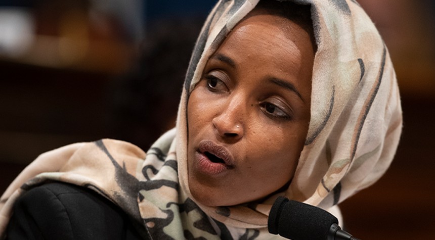 The World May Be Ending: Ilhan Omar Praises President Trump's 'Incredible and Right Response' In Virus Fight