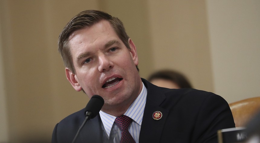 Eric Swalwell Busted Maskless in the Free State of Florida After Bashing GOP 'Liars'