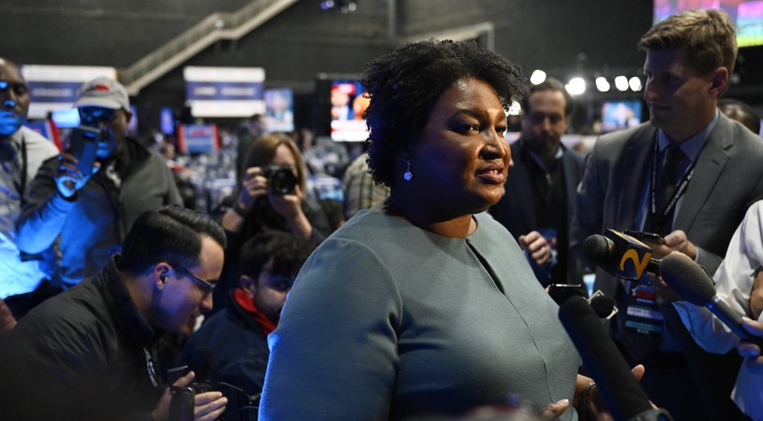 Why Did Stacey Abrams Skip Biden’s Speech? Trump Has a Theory
