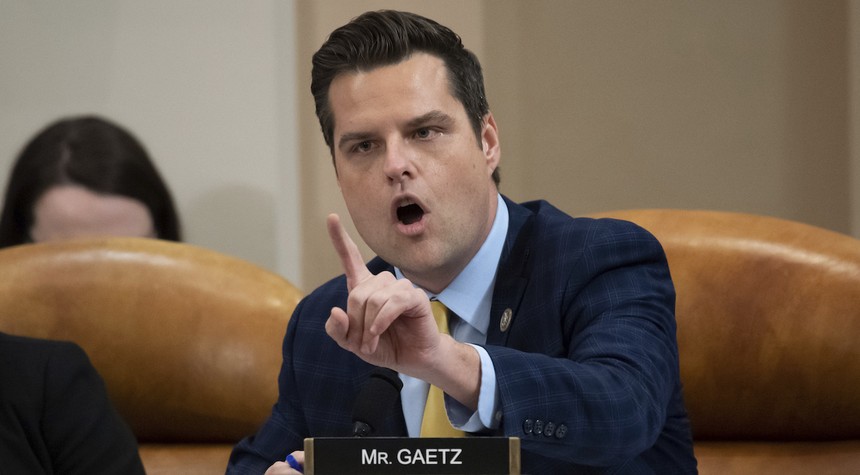 'F**king Bring It': GAME ON as Matt Gaetz Fires Back at Never-Trumper Adam Kinzinger for Targeting His House Seat