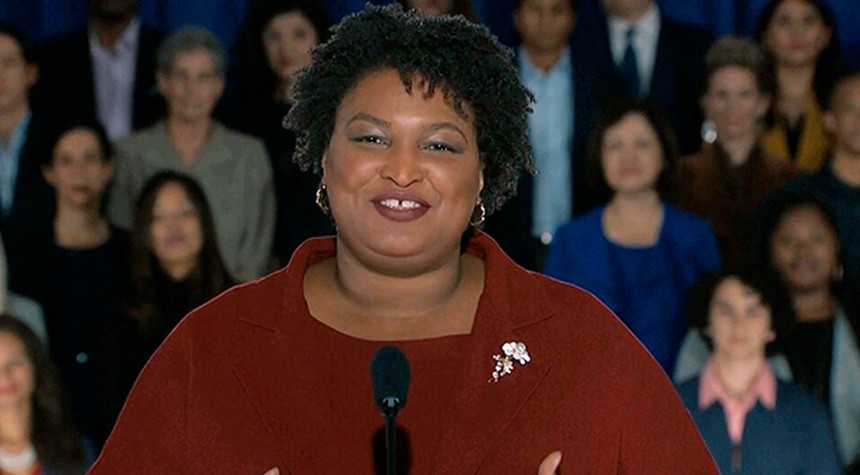 Stacey Abrams Brags About How She Was Able to 'Eviscerate' One of the Checks on Ballots in Georgia