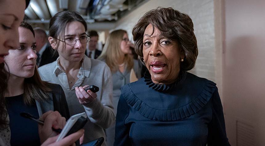 Well THAT Settles It! Maxine Waters 'Guarantees' Biden ‘Can’t Go Home Without a Black Woman Being VP’