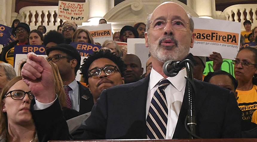 PA Gov Demands Gun Control 'For The Children' While Slashing Millions From School Security