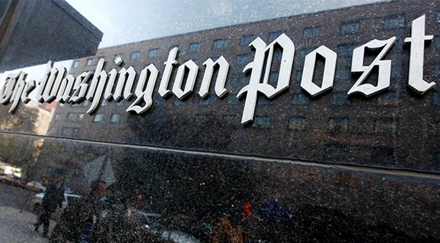 Washington Post Runs a Debunked Conspiracy Story for the Sole Purpose of Trying to Damage President Trump