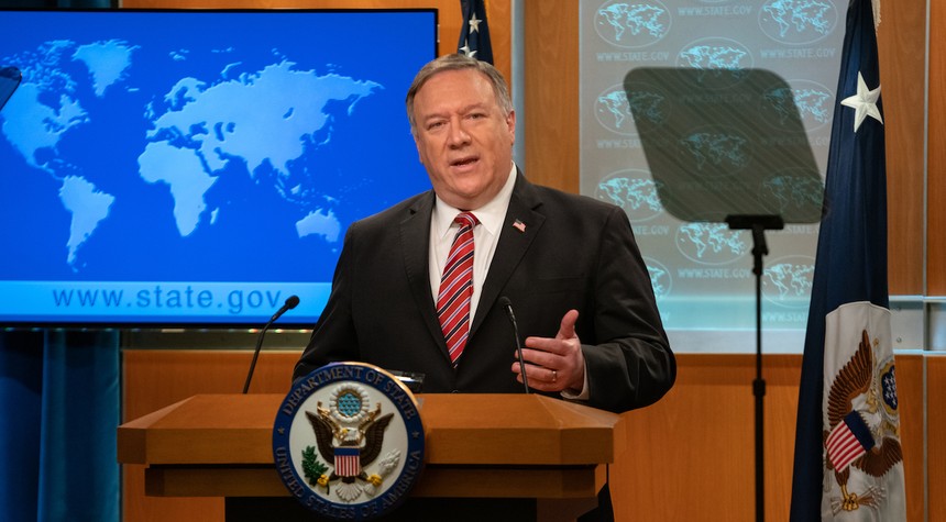 Pompeo Delivers Powerful Statement Against CCP on Virus and Their New Move to Kill Hong Kong's Independence