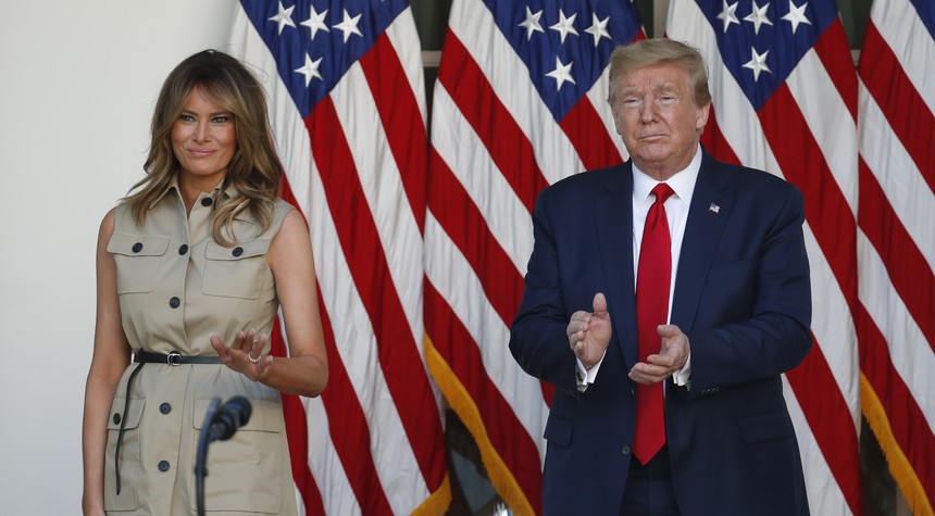 Writer Upset by Melania's Re-Do of the WH Rose Garden Is Missing One Embarrassing Point